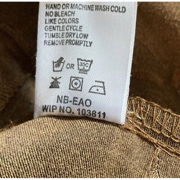 WOOLRICH Shacket Shirt Embroidered Faux suede Jacket Medium - Picture 14 of 14